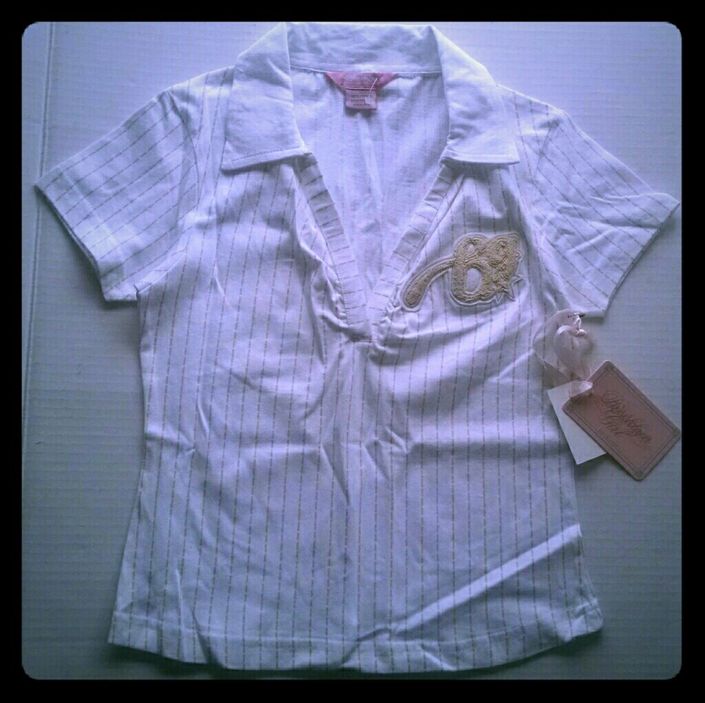 Girls striped top